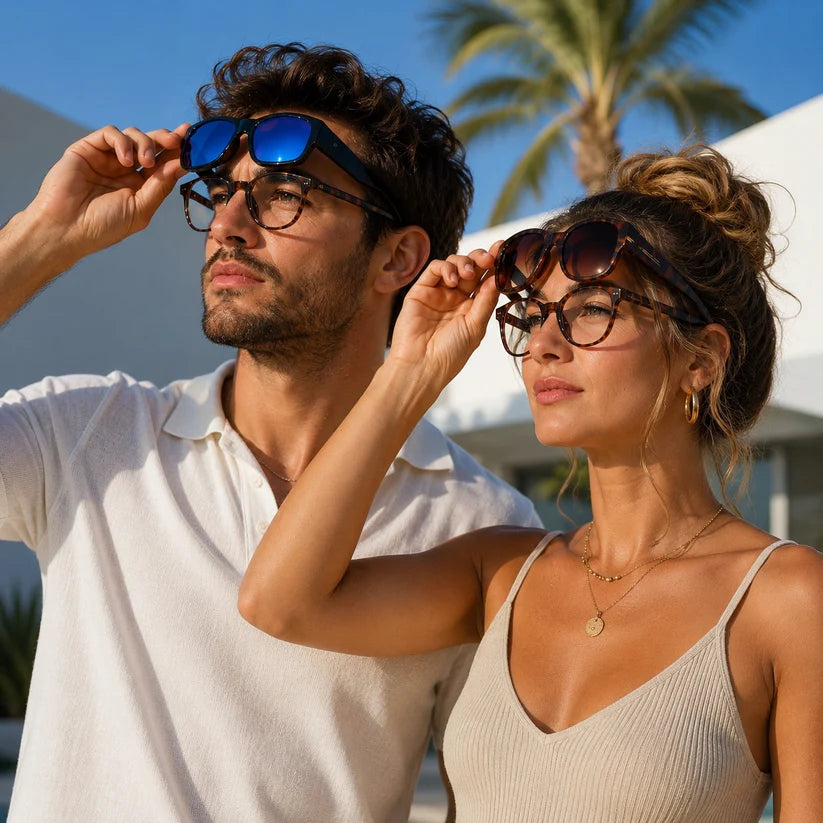Profitez enfin du soleil… sans retirer vos lunettes de vue.