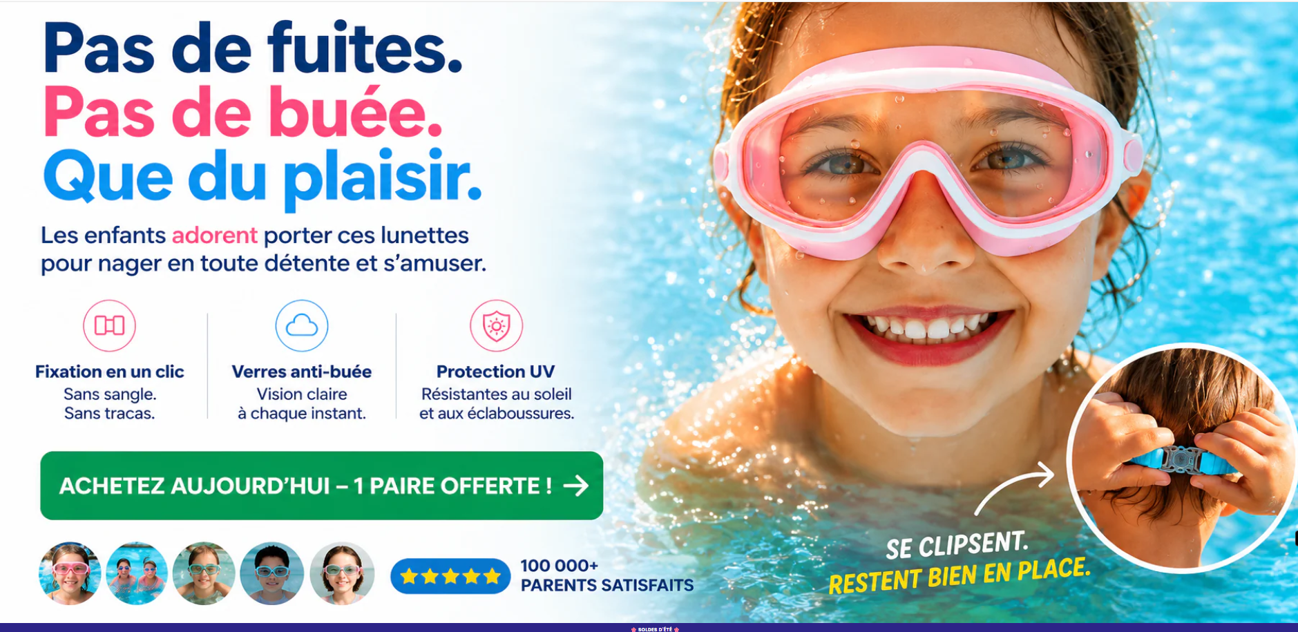 Lunette de natation "enfant"