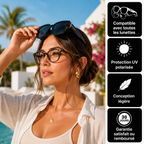 Profitez enfin du soleil… sans retirer vos lunettes de vue.
